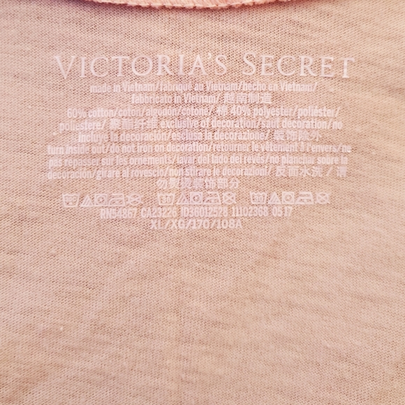 Victoria's Secret Crossback Sleepshirt In Peach - Picture 6 of 7